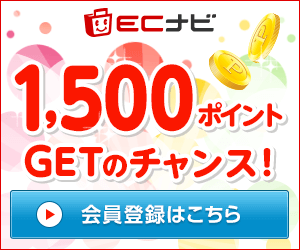 毎日貯まるポイントサイト ECナビ